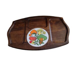 Mushroom Charcuterie/Cheese Board from the 1970's